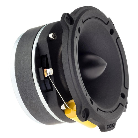 DS18 PRO-TW320 4" PRO Aluminum Super Bullet Tweeter 480 Watts with Built In Crossover (Single).