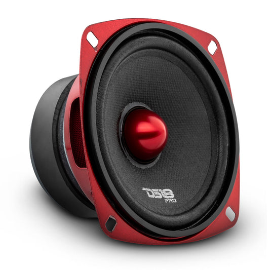 PRO-X 4" Mid-Range Loudspeaker with Bullet | 100W RMS 4-Ohm.