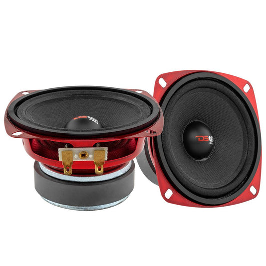 PRO-X 4" Mid-Range Loudspeaker 100 Watts Rms 8-Ohm.