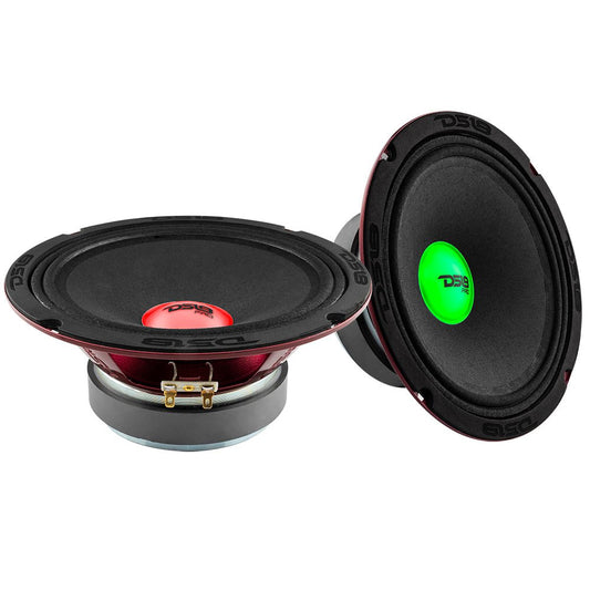 PRO-X 8" Mid-Range Loudspeaker with RGB Light Dust Cap 275 Watts Rms 4-Ohm.