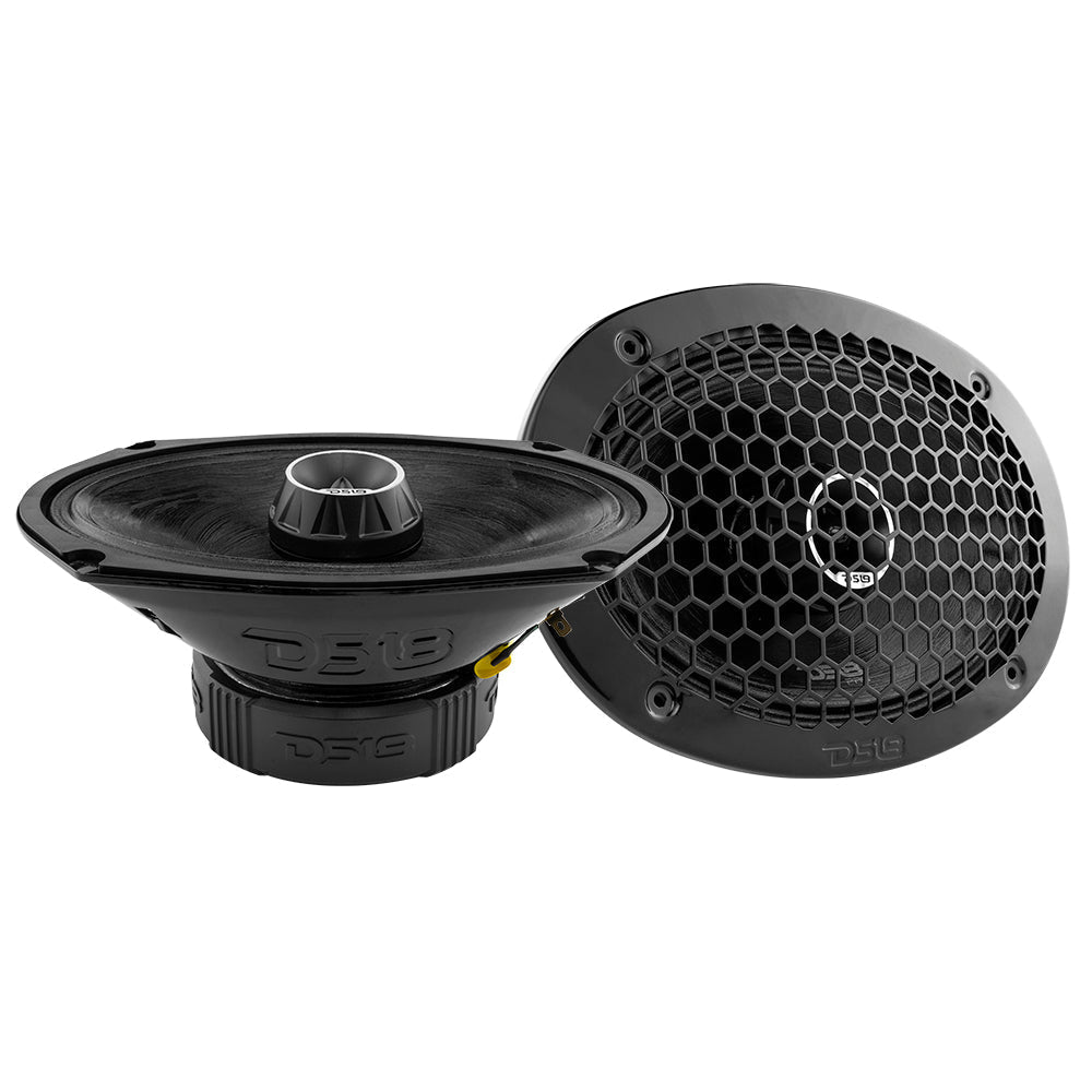 2014-Up Harley-Davidson Street Glide or Road Glide Rear Upgrade Package - 2x PRO Mid-Range w/ Twetter| 1x Marine Amplifier.