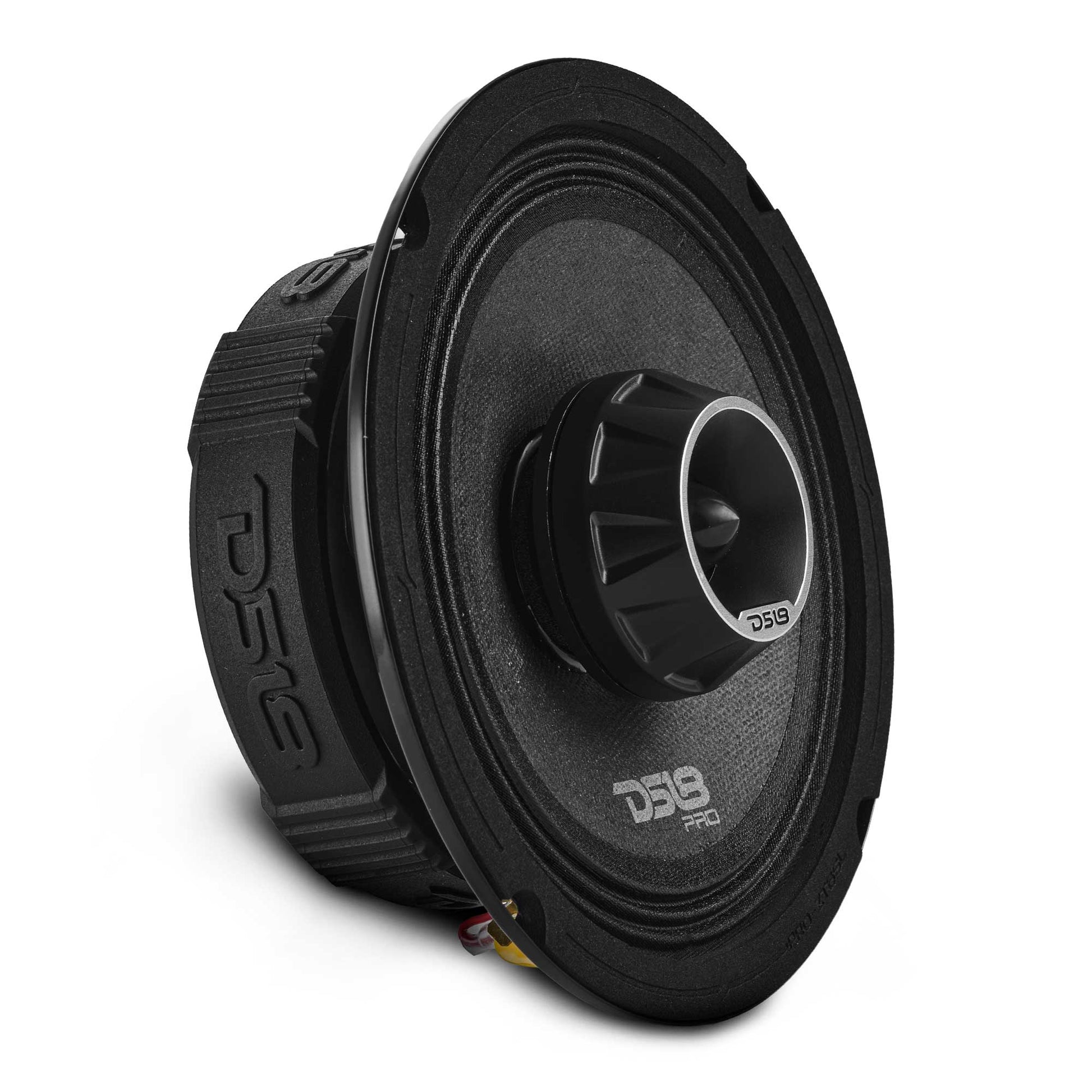 PRO-ZT 6.5” Slim Coaxial Mid-Range Loudspeaker with Water-Resistant Cone Built-in Bullet Tweeter | 200W RMS 4-Ohm.