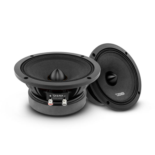PRO-ZXI 6.5" Mid-Range Bullet Loudspeaker Neodymium/Ferrite Magnets | 300W RMS 4-Ohm.