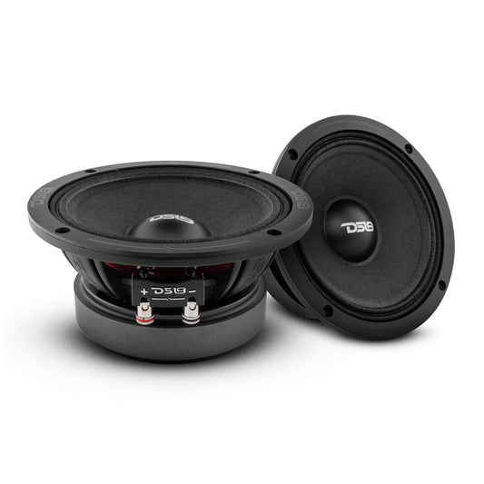 PRO-ZXI 6.5" Mid-Range Loudspeaker With Neodymium/Ferrite Magnets 300 Watts Rms 8-Ohm.