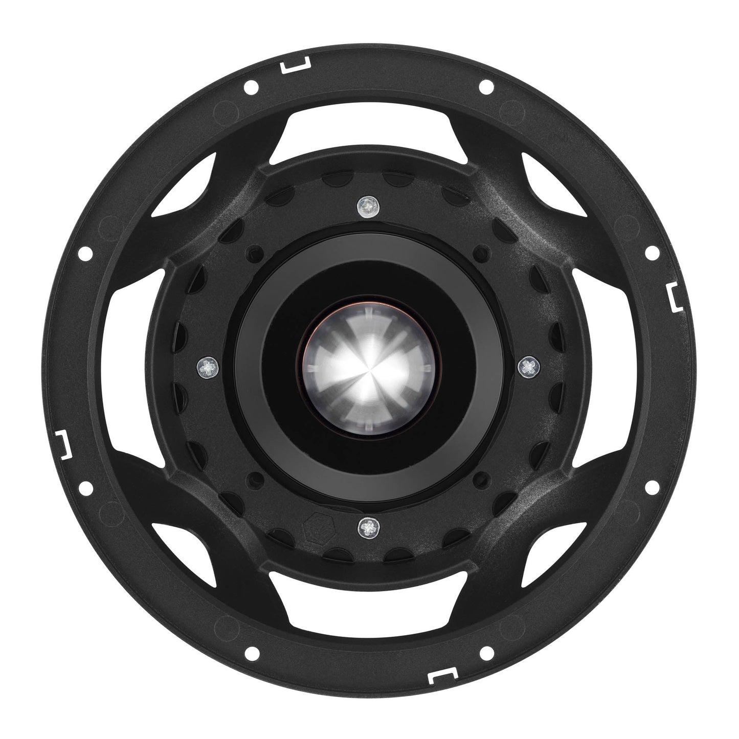 PROJECT360 8” High-Sensitivity Mid-High Loudspeaker with Bullet - 300W RMS 8-Ohm - Rotating Recone Design For Quick Repair.