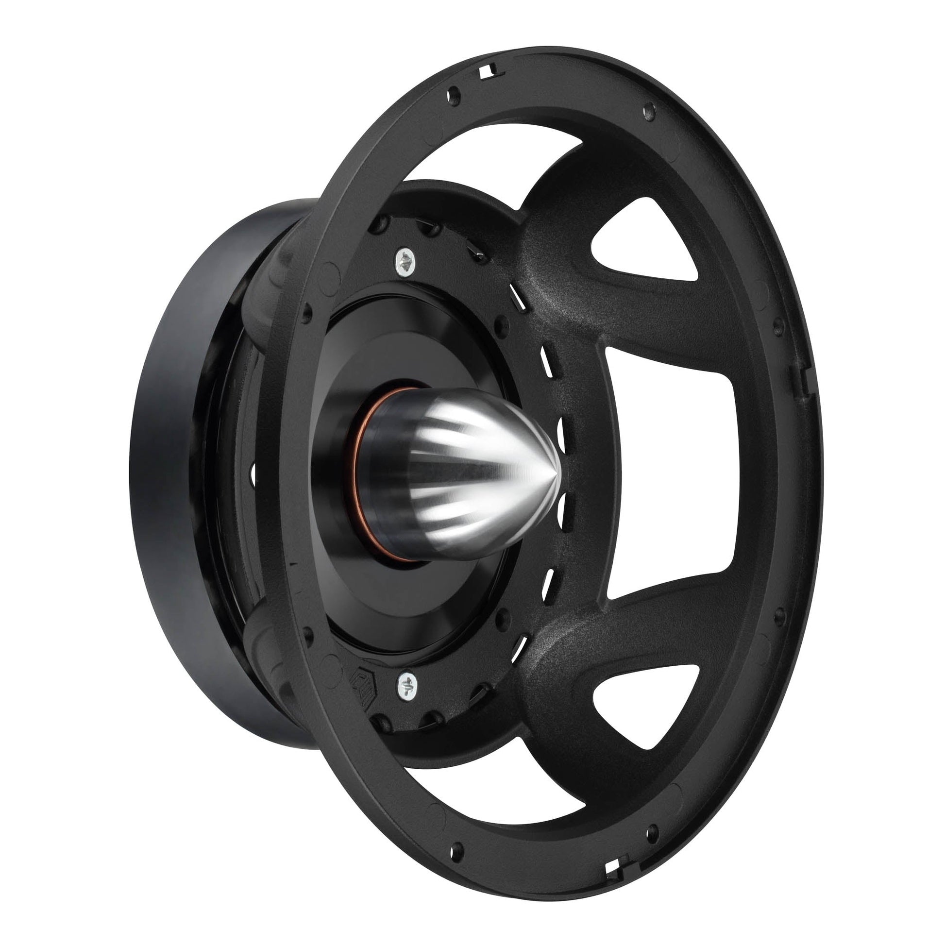 PROJECT360 8” High-Sensitivity Mid-High Loudspeaker with Bullet - 300W RMS 8-Ohm - Rotating Recone Design For Quick Repair.