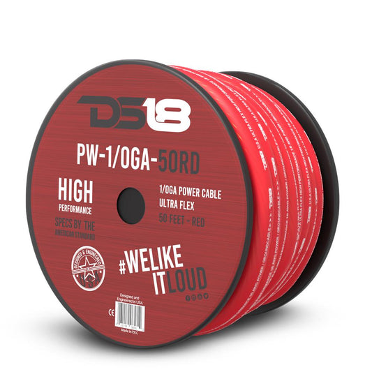 1/0-GA CCA Ground, Power Cable, 50 Feet.