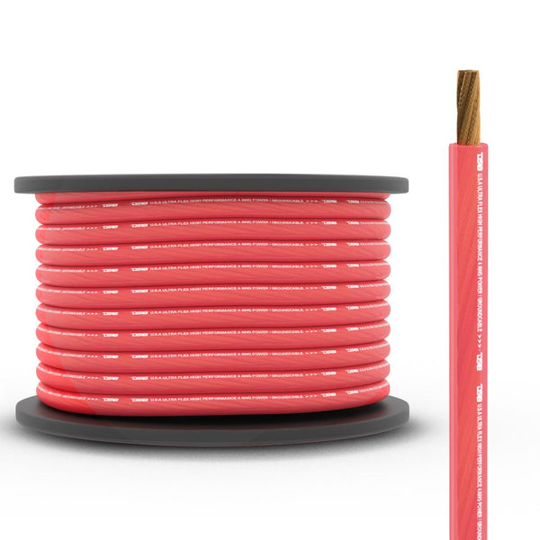 4-GA CCA Ground, Power Cable, 100 Feet.