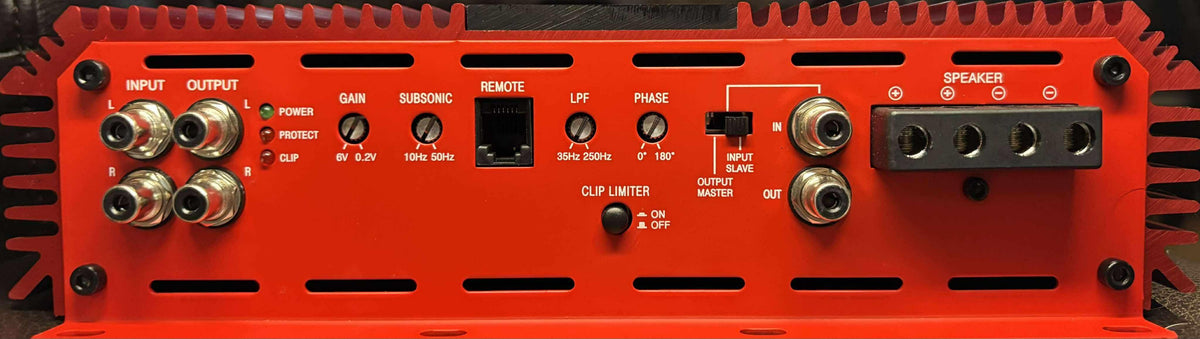 Pre-order ( RED ) Ruthless Audio 10000.1 - Sold by Audio Sellerz