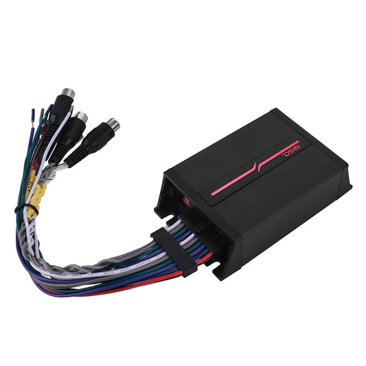 4-Channel Lossless Audio Line Output Converter with Auto Turn-On And Speaker Emulator.