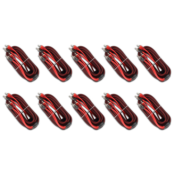 Level 2 RCA 100% Copper OFC 16 Feet - Pack 10 pieces.
