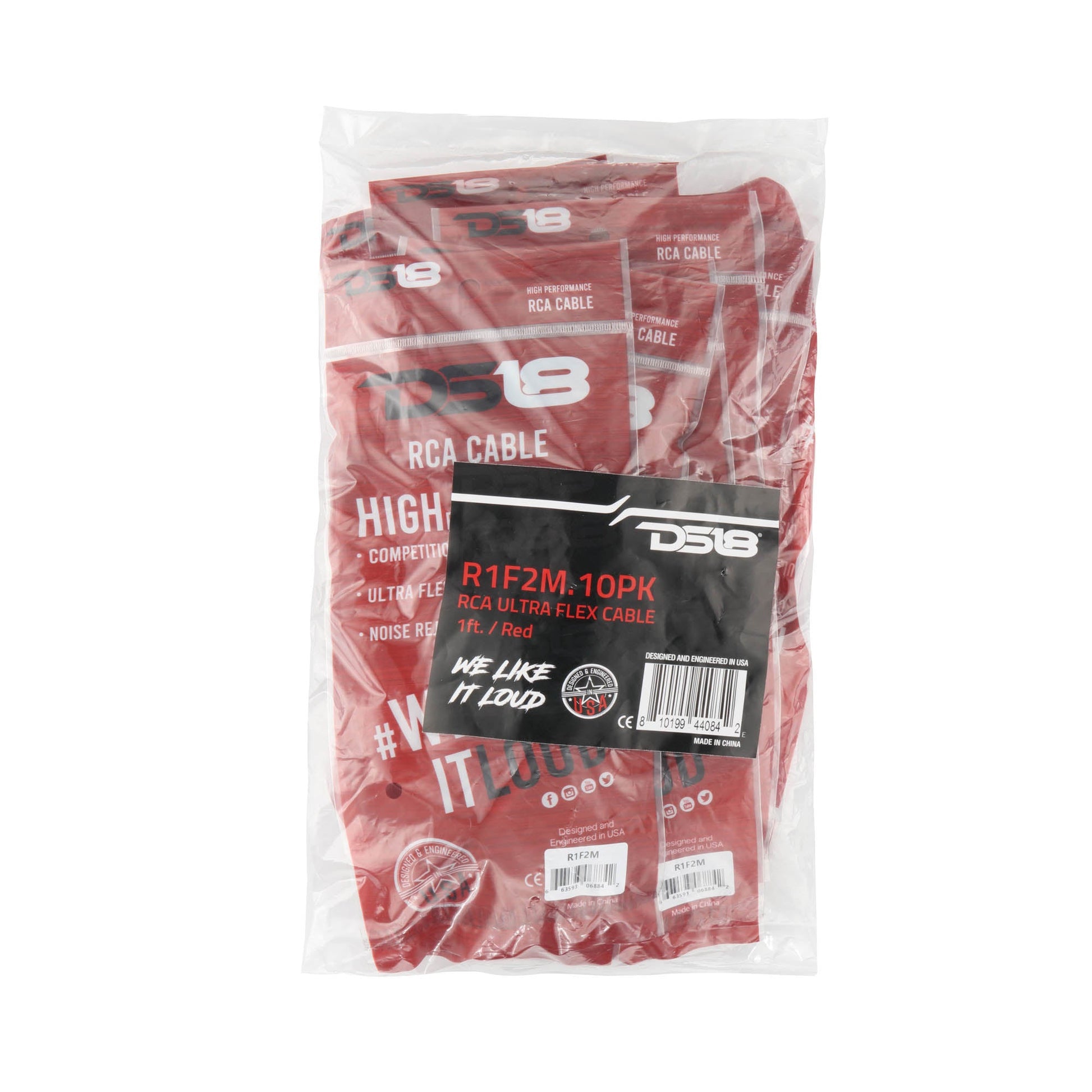 Level 2 RCA 100% Copper OFC Y Connector 1 FEMALE to 2 MALE - 10 Pack.