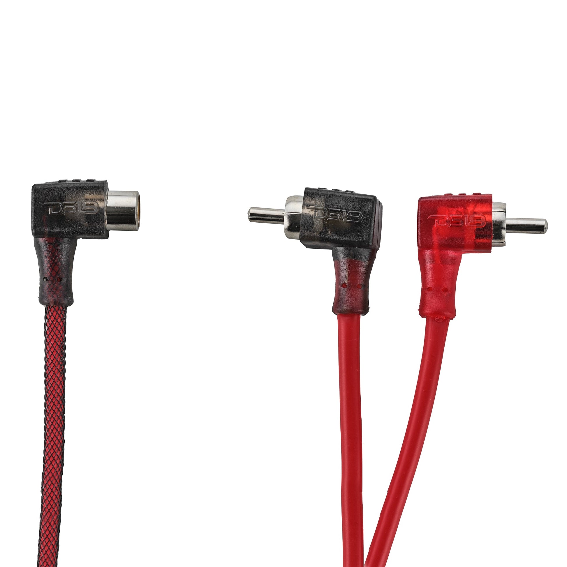 Ultra Flex 100% OFC RCA L Connector 1 Female/2 Male.