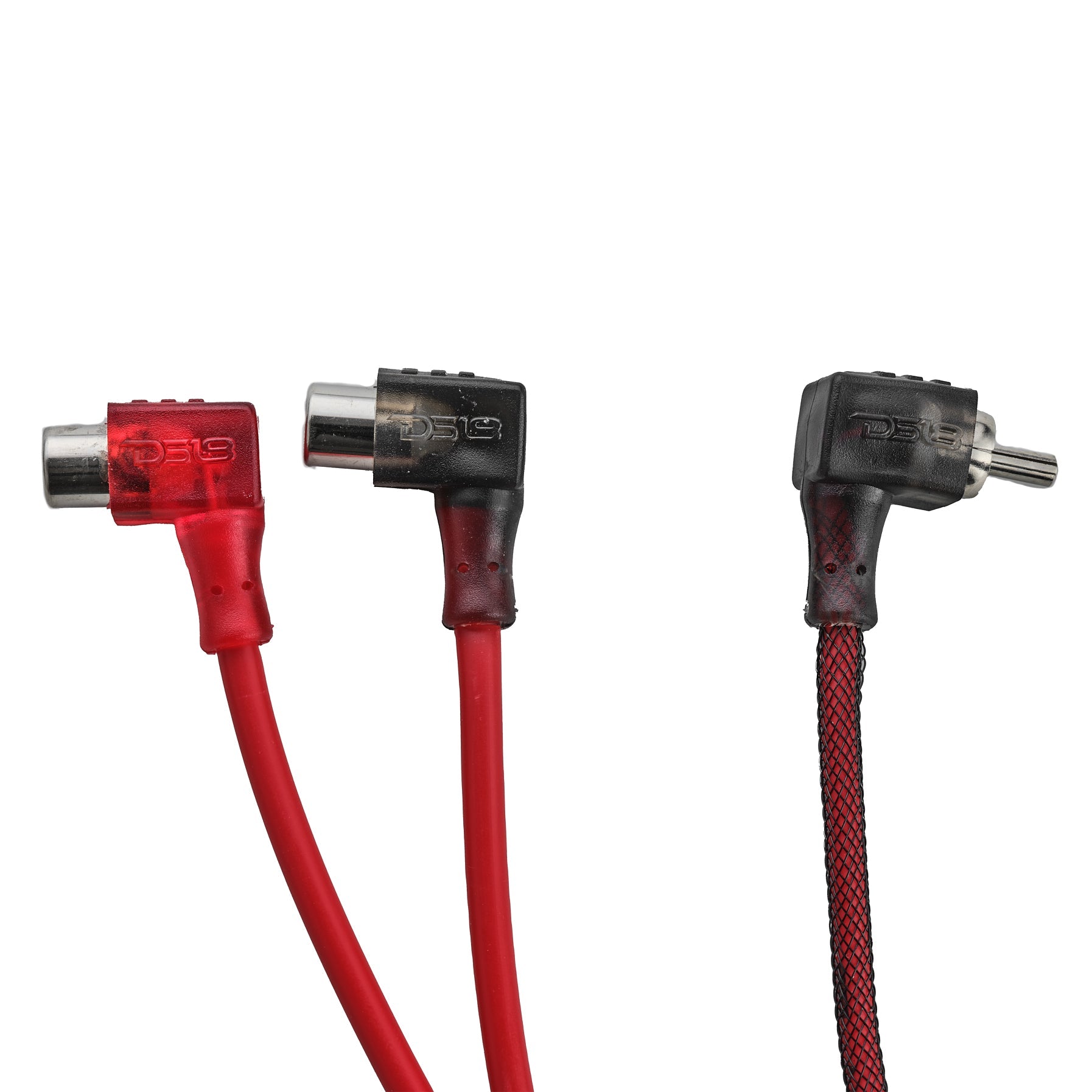 Ultra Flex 100% OFC RCA L Connector 1 Male/2 Female.