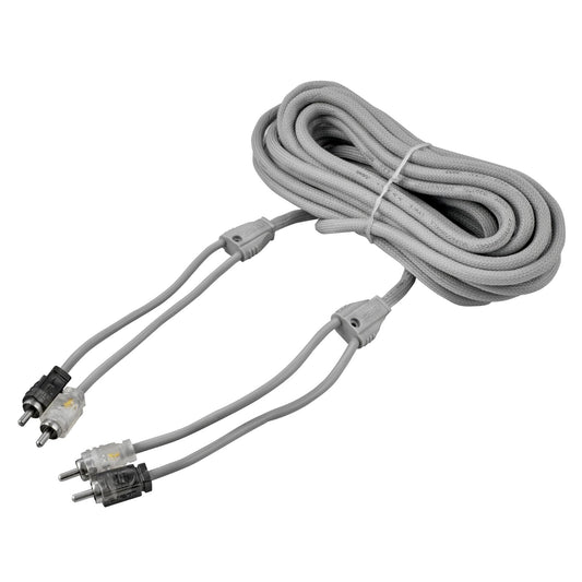 Level 2 RCA 100% Copper OFC 20 Feet - 20 Feet Silver - Ref B29721 - image 2 - AudioSellerz