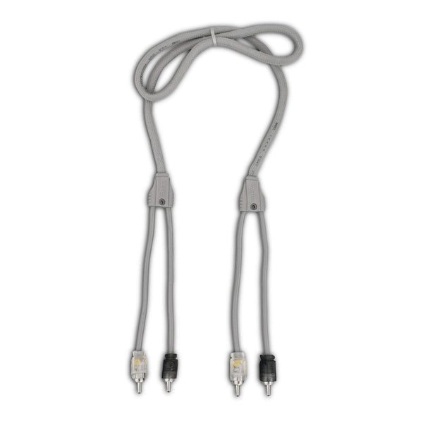 Level 2 RCA 100% Copper OFC 3 Feet - 3 Feet Silver - Ref 3B1AE2 - image 1 - AudioSellerz