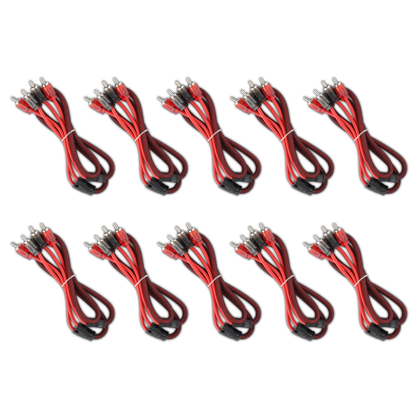 Level 2 RCA 100% Copper OFC 3 Feet - Pack 10 pieces.