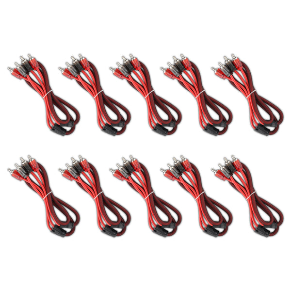 Level 2 RCA 100% Copper OFC 3 Feet - Pack 10 pieces.
