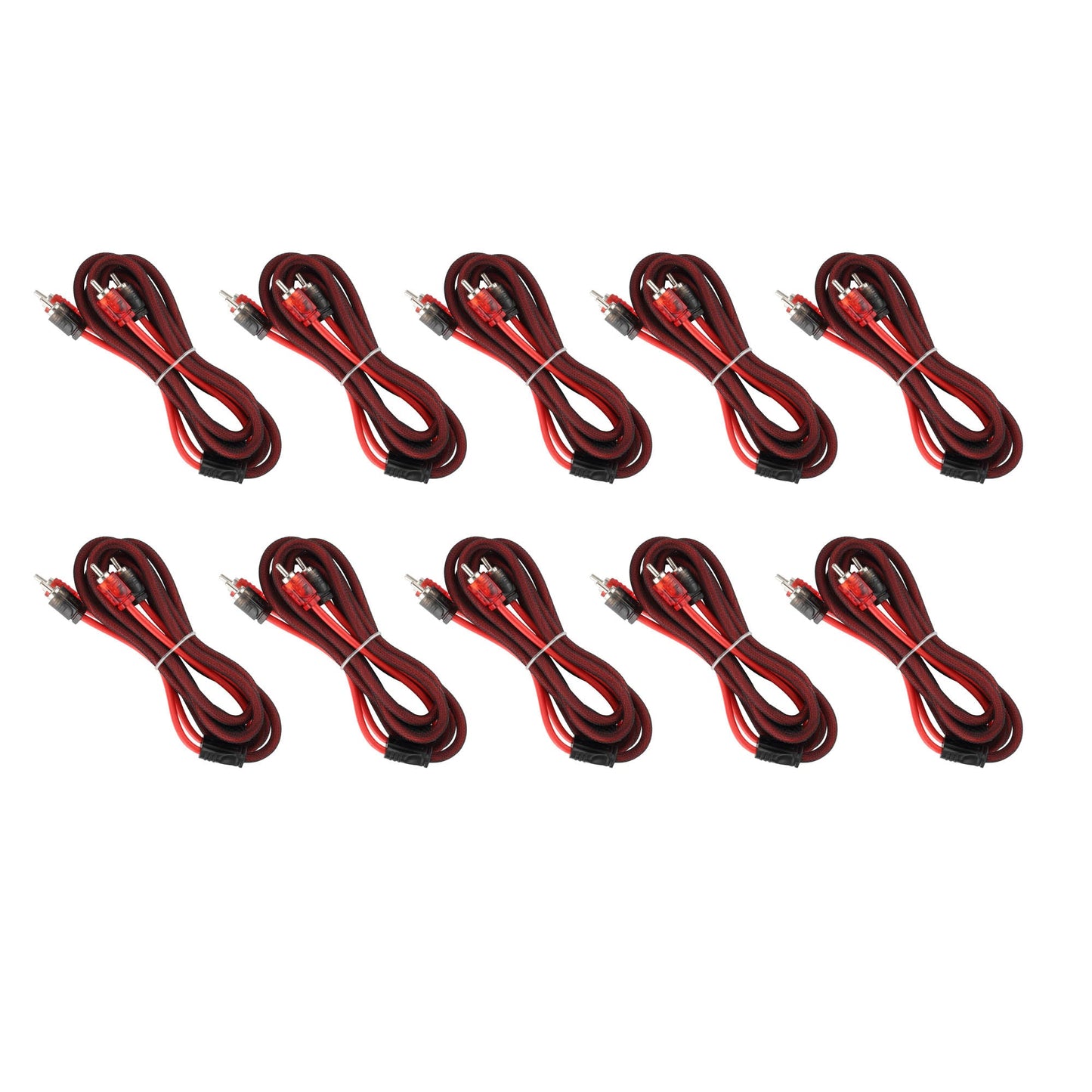Level 2 RCA 100% Copper OFC 6 Feet - Pack 10 pieces.