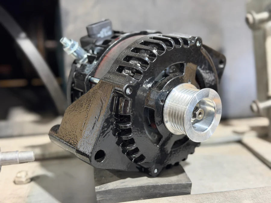 1986+ Ford Mustang 5.0 Fox Body Racing Brand X High Output Alternator - Audio Sellerz