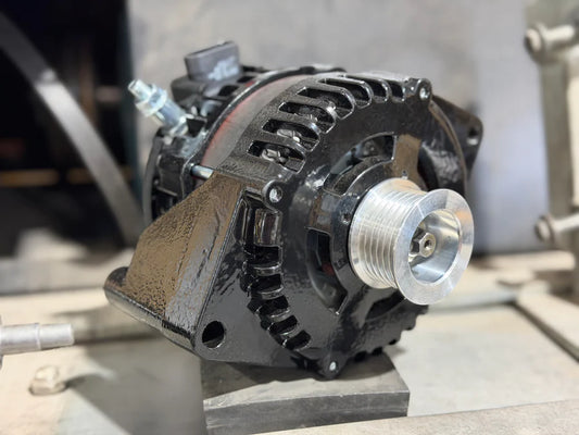 1986+ Ford Mustang 5.0 Fox Body Racing Brand X High Output Alternator - Audio Sellerz