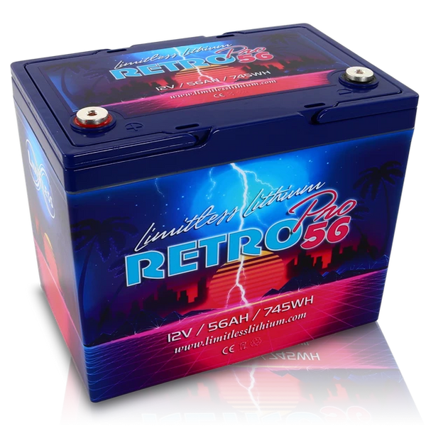 Limitless Lithium Retro Pro 56 56Ah LiFePO4 Battery