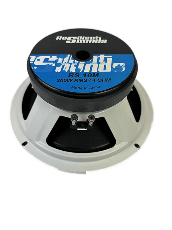 Resilient Sounds RS 10M 10" Midrange Speaker – 300W RMS 4 Ohm (Single) - Audio Sellerz