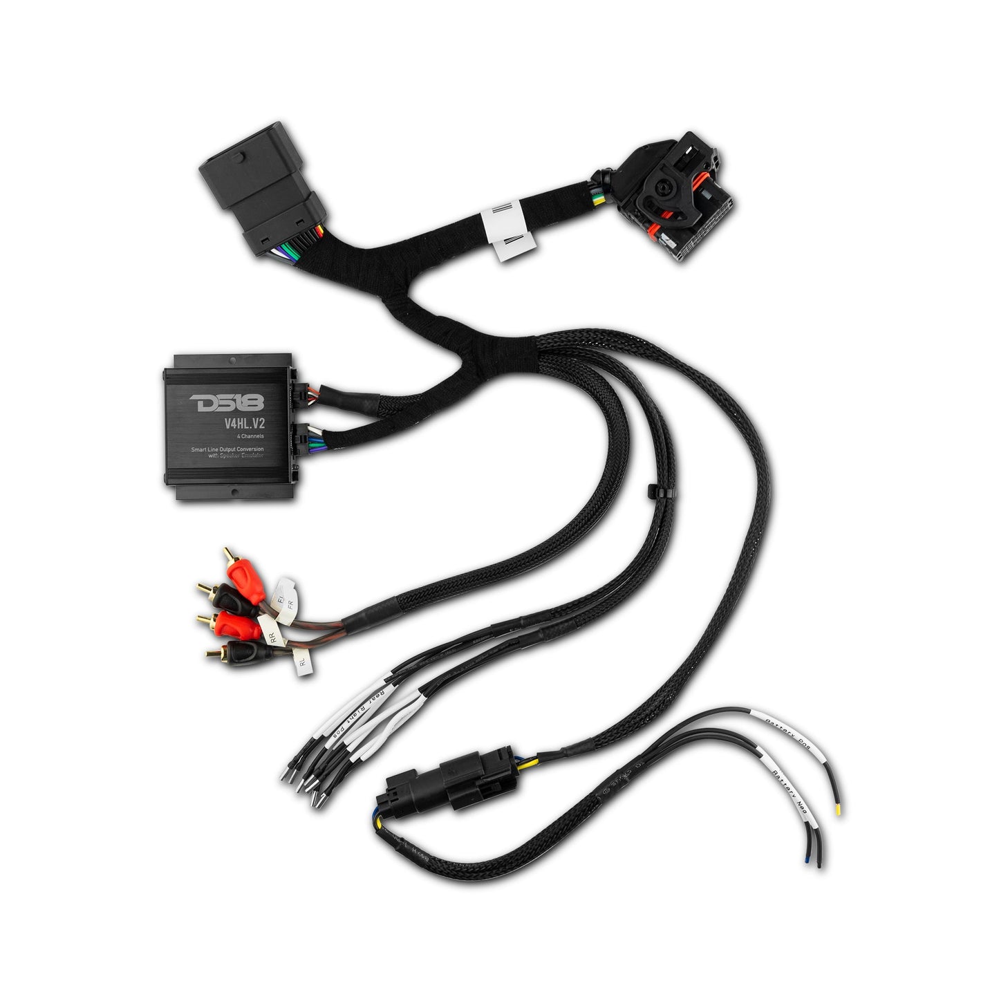 2014-Up Harley-Davidson Street Glide or Road Glide Rear Upgrade Package - 2x PRO Mid-Range w/ Driver | 1x Marine Amp.