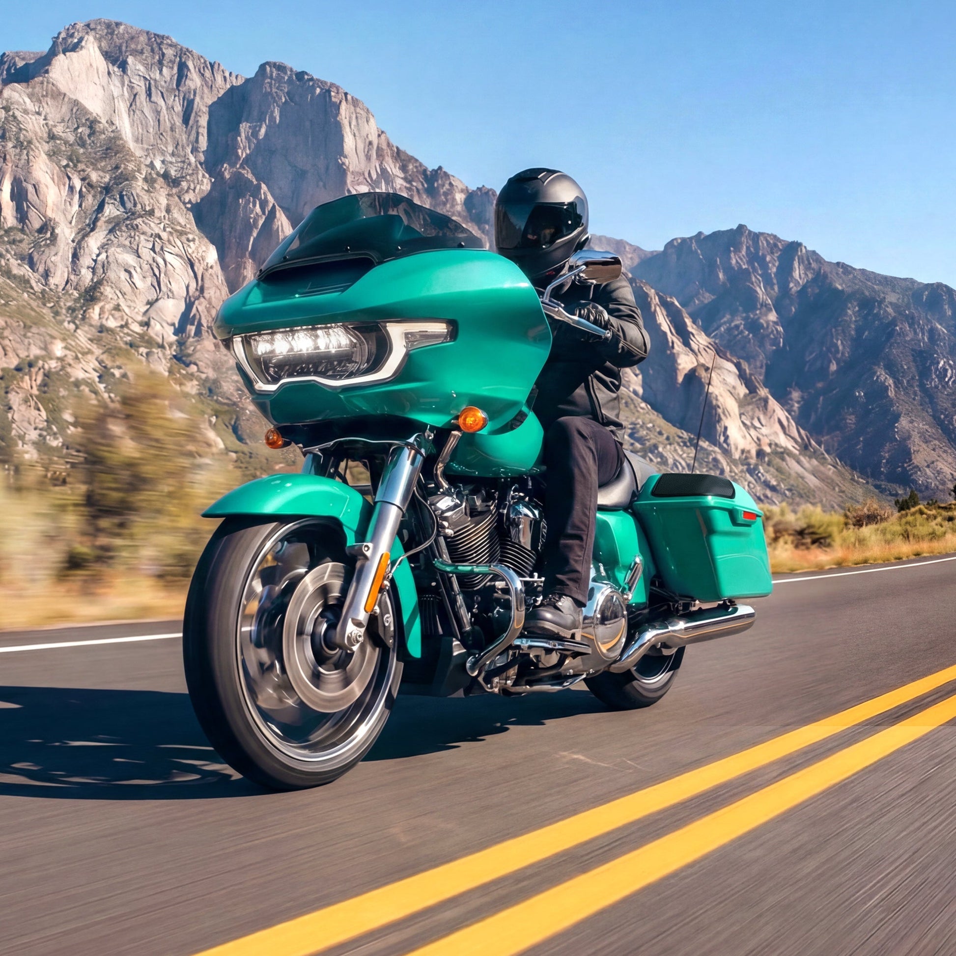 Harley-Davidson Saddlebag Speaker Lid Conversion Kit for models 2024+.
