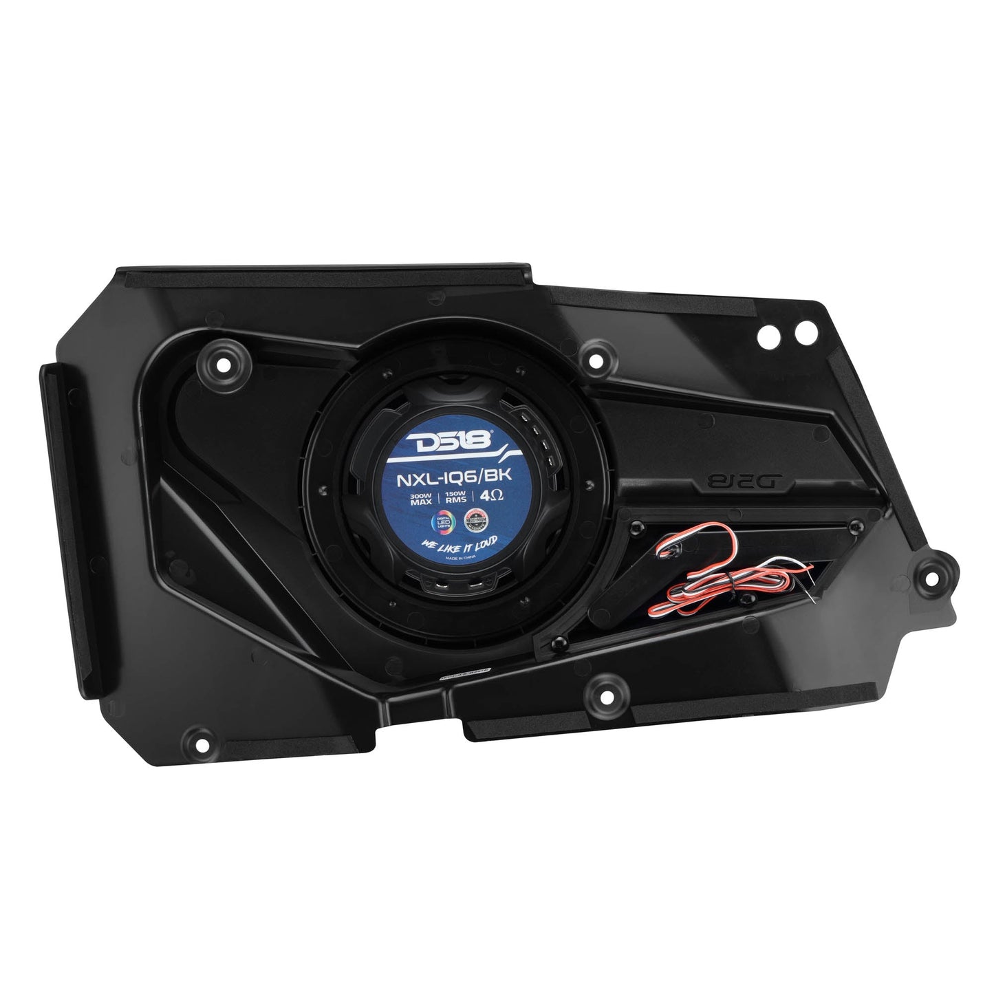 Polaris RZR-XP 2014-2023 Rear Door Panels Loaded with NXL-iQ 6.5" Coaxial Speakers with Digital LED Lighting.