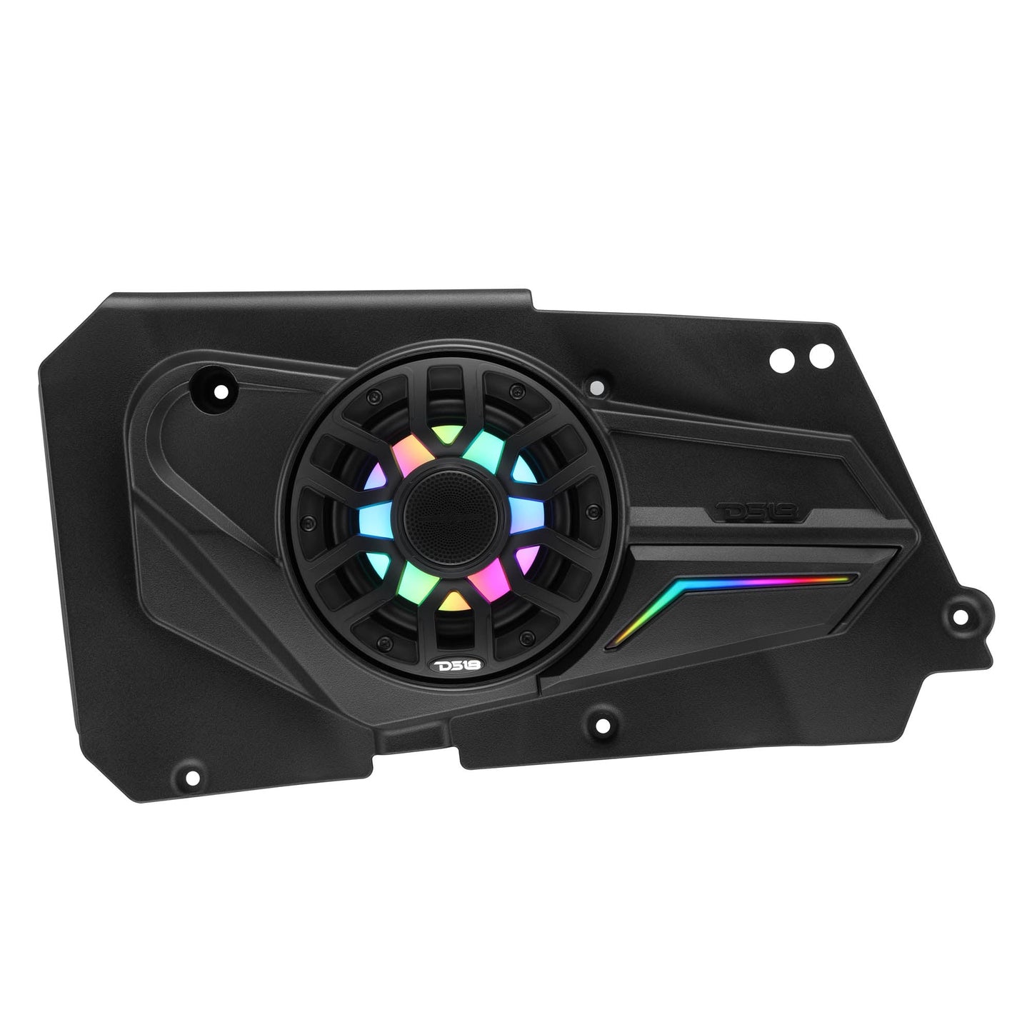 Polaris RZR-XP 2014-2023 Rear Door Panels Loaded with NXL-iQ 6.5" Coaxial Speakers with Digital LED Lighting.