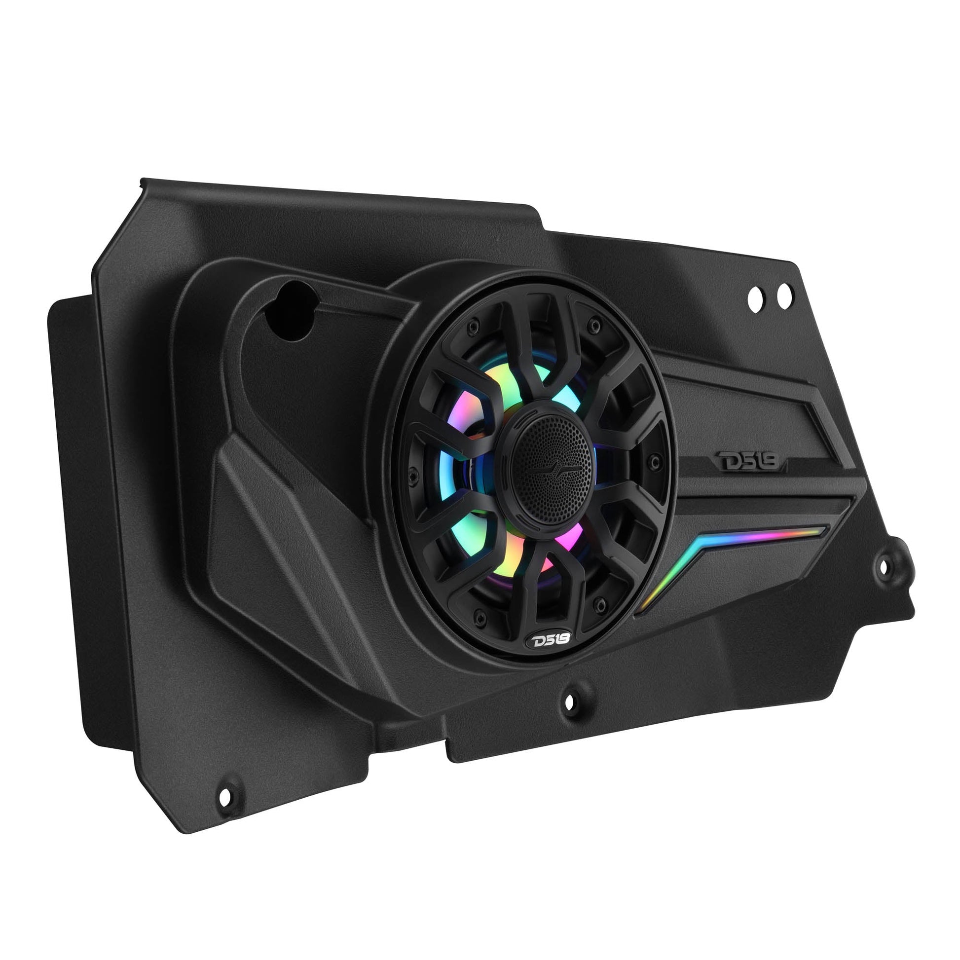 Polaris RZR-XP 2014-2023 Rear Door Panels Loaded with NXL-iQ 6.5" Coaxial Speakers with Digital LED Lighting.