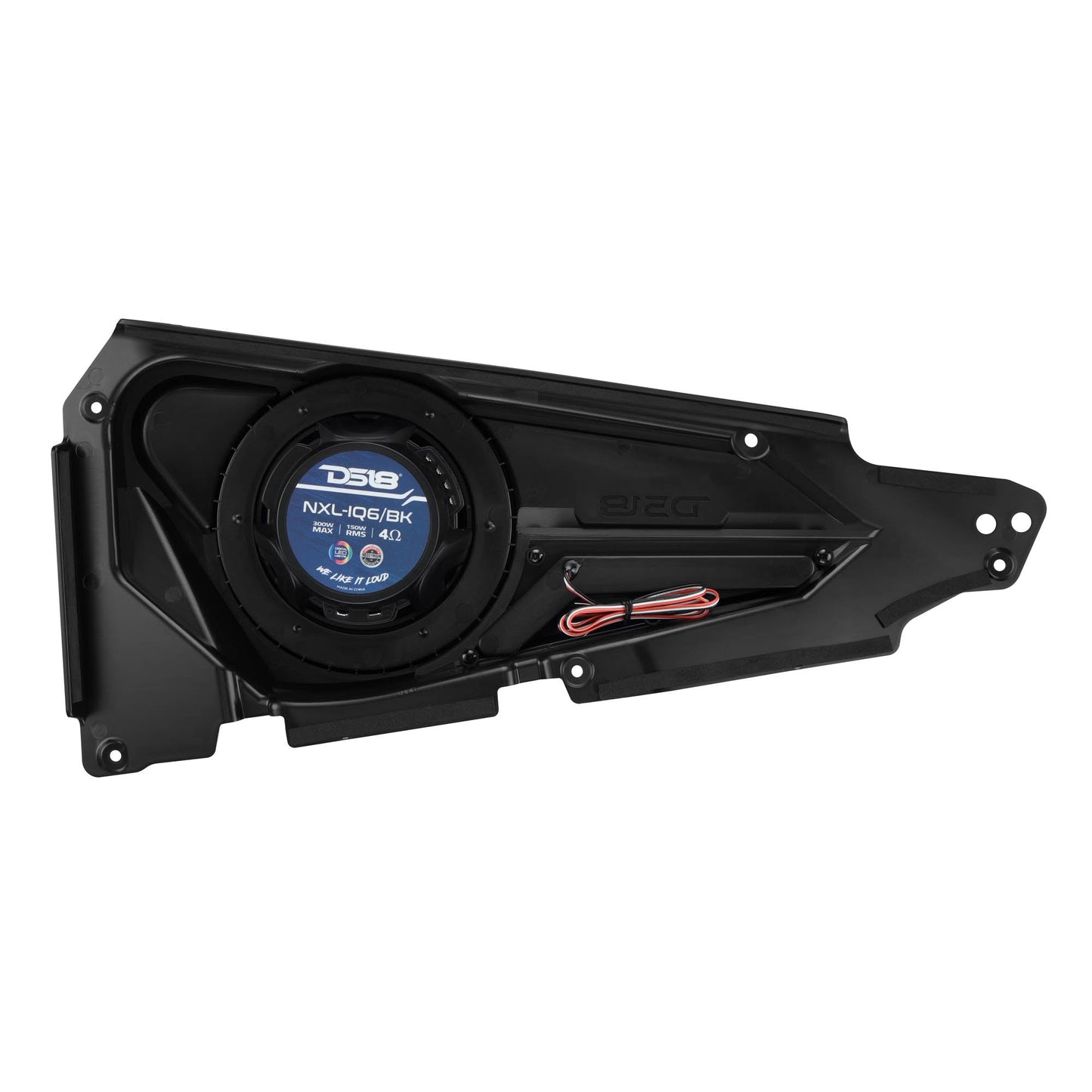 Polaris Front Door Panels Loaded with 6.5" NXL-iQ Coaxial Speakers for RZR-XP Models (2014-2023).