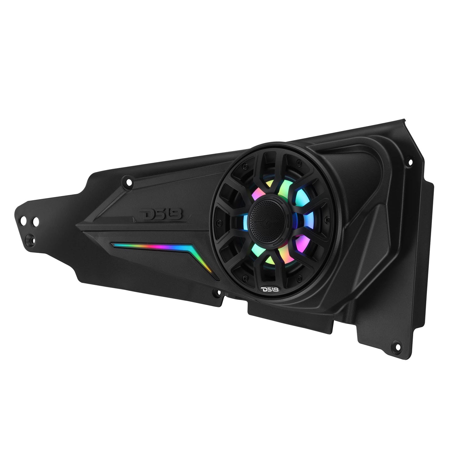 Polaris Front Door Panels Loaded with 6.5" NXL-iQ Coaxial Speakers for RZR-XP Models (2014-2023).