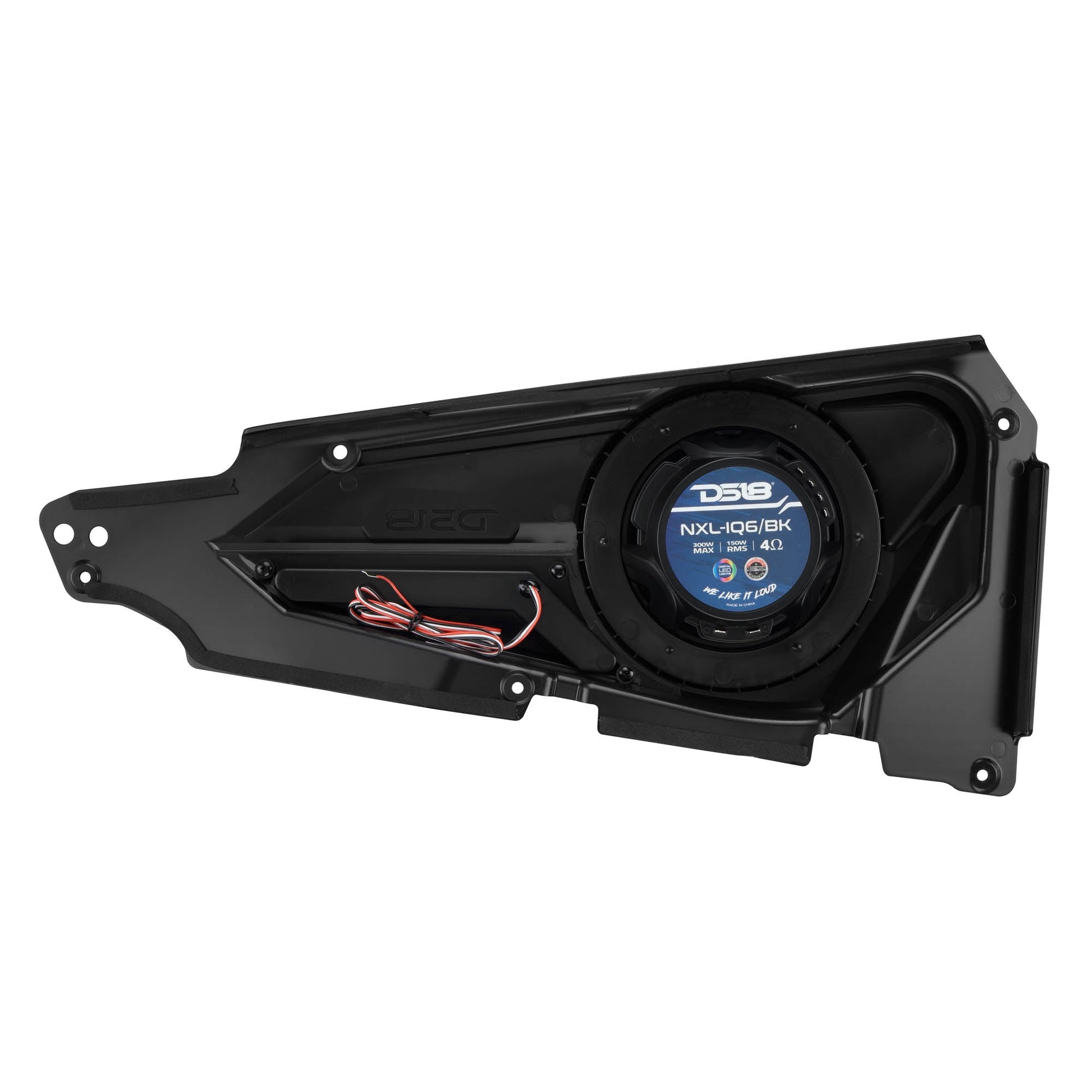 Polaris Front Door Panels Loaded with 6.5" NXL-iQ Coaxial Speakers for RZR-XP Models (2014-2023).