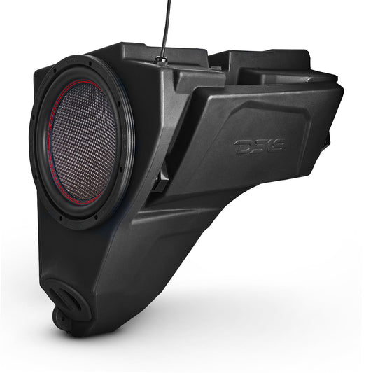 Polaris RZR Glove Box 10" Subwoofer Enclosure 1200 Watts Carbon Fiber Subwoofer.
