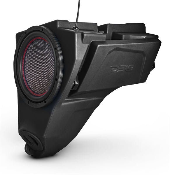 Polaris RZR Glove Box 10" Subwoofer Enclosure 1200 Watts Carbon Fiber Subwoofer.