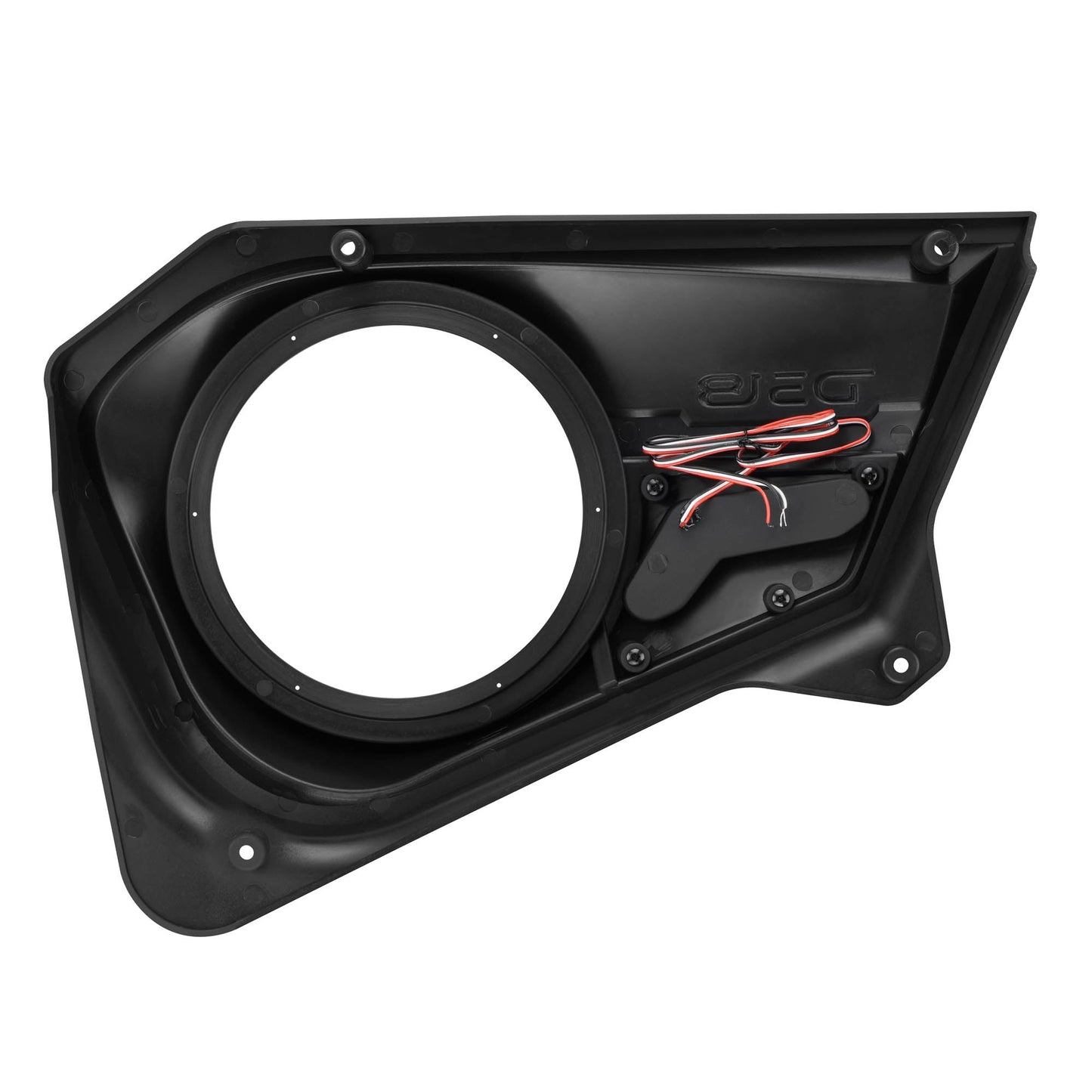 Polaris RZR Rear Door Panels for 8" Speakers with Digital LED Lighting.