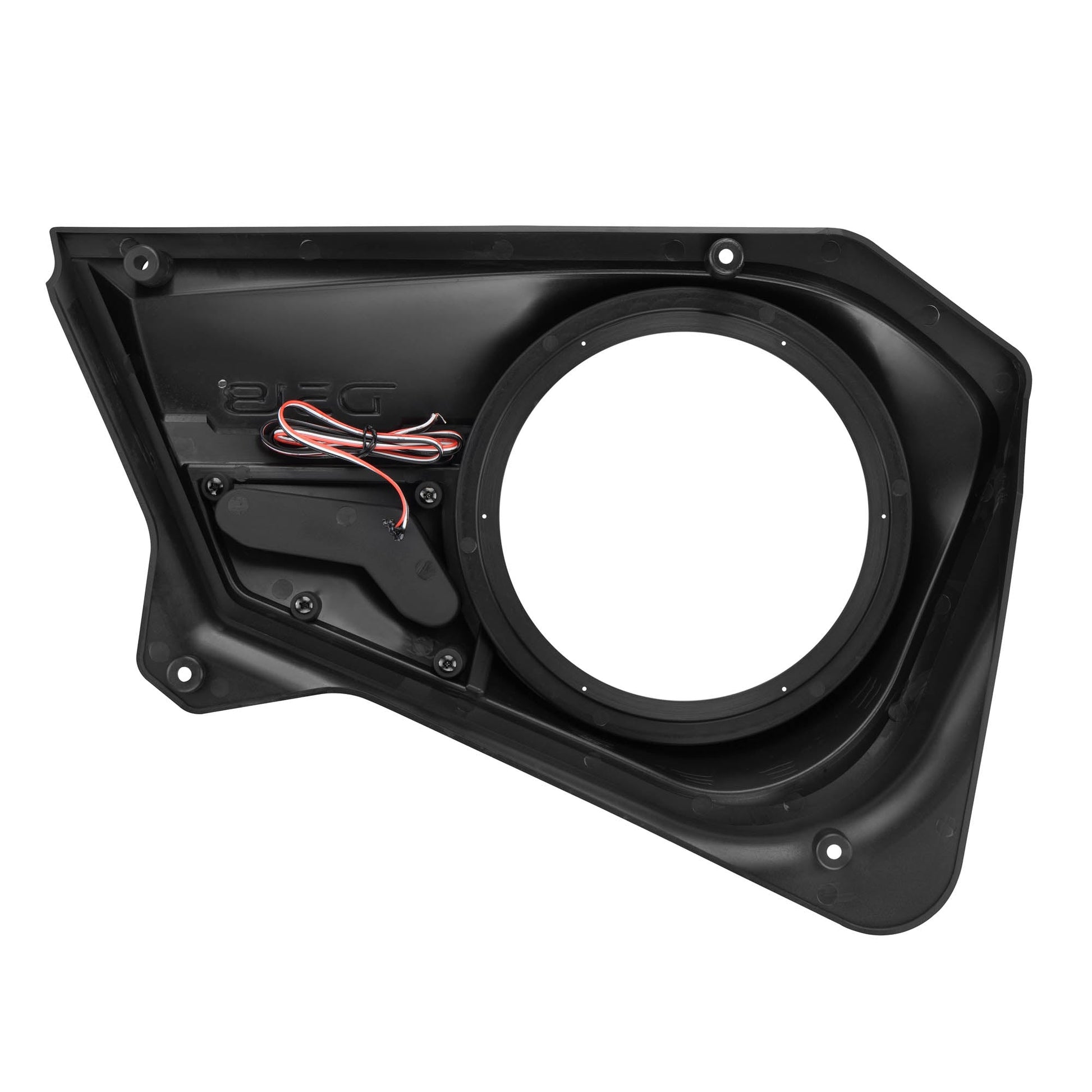 Polaris RZR Rear Door Panels for 8" Speakers with Digital LED Lighting.