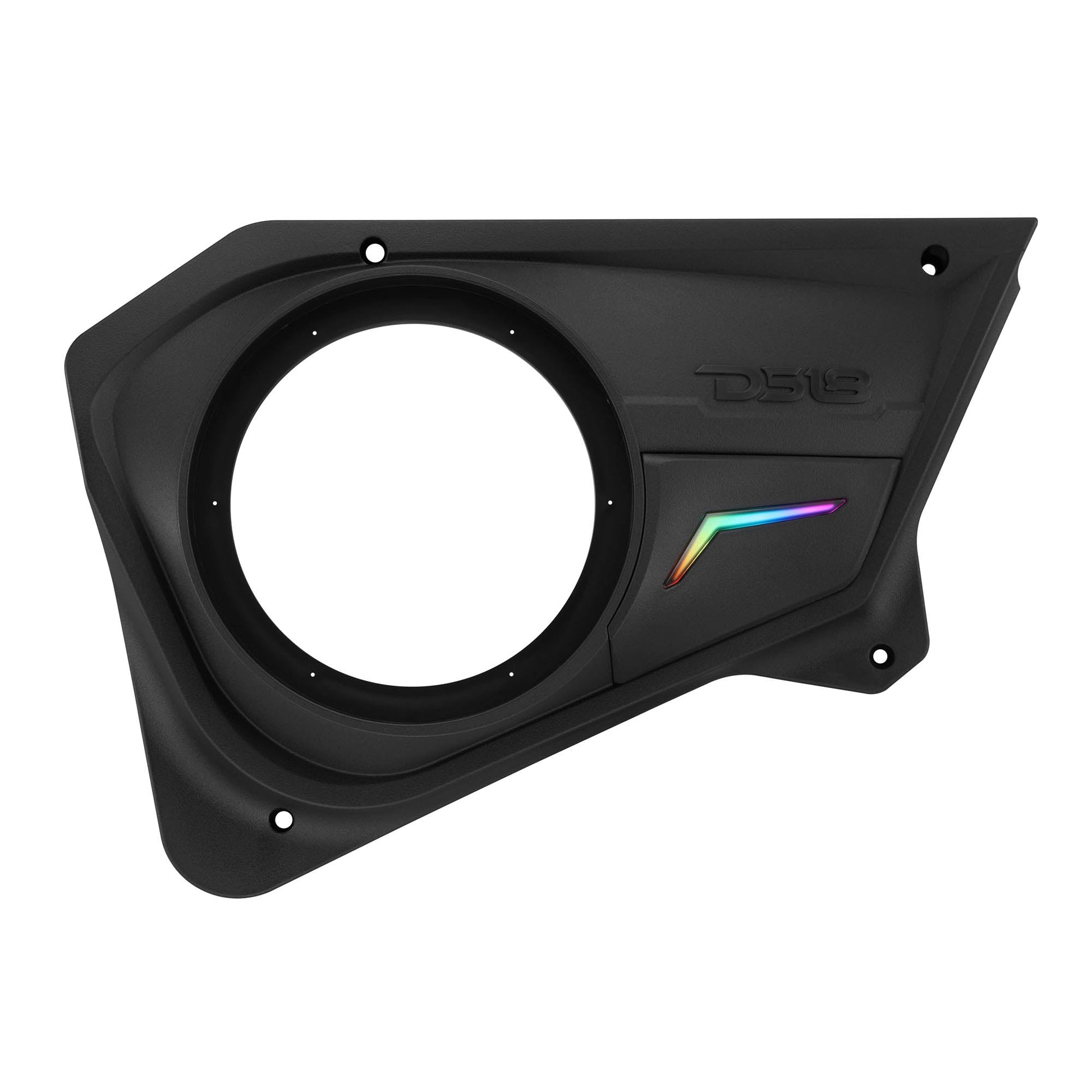 Polaris RZR Rear Door Panels for 8" Speakers with Digital LED Lighting.