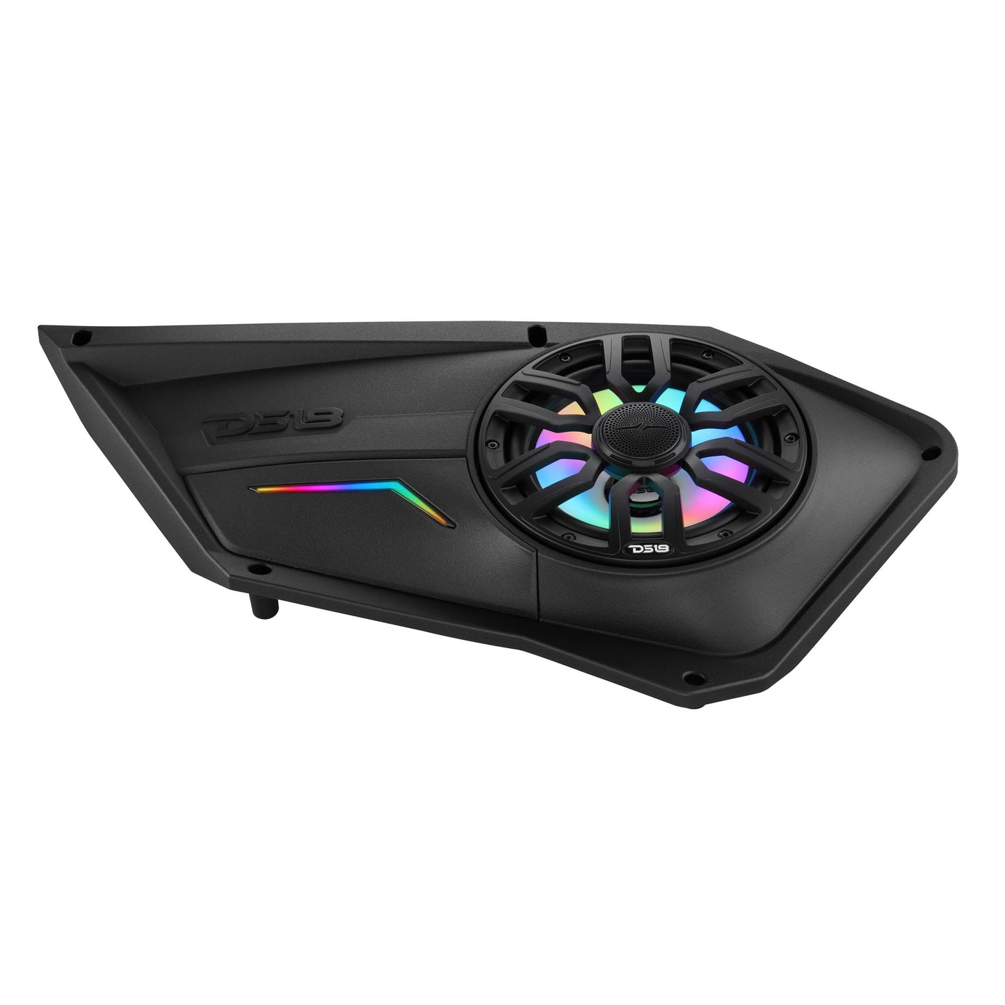 Polaris RZR Front Door Panels Loaded with NXL-IQ/BK 8" Coaxial Speakers.