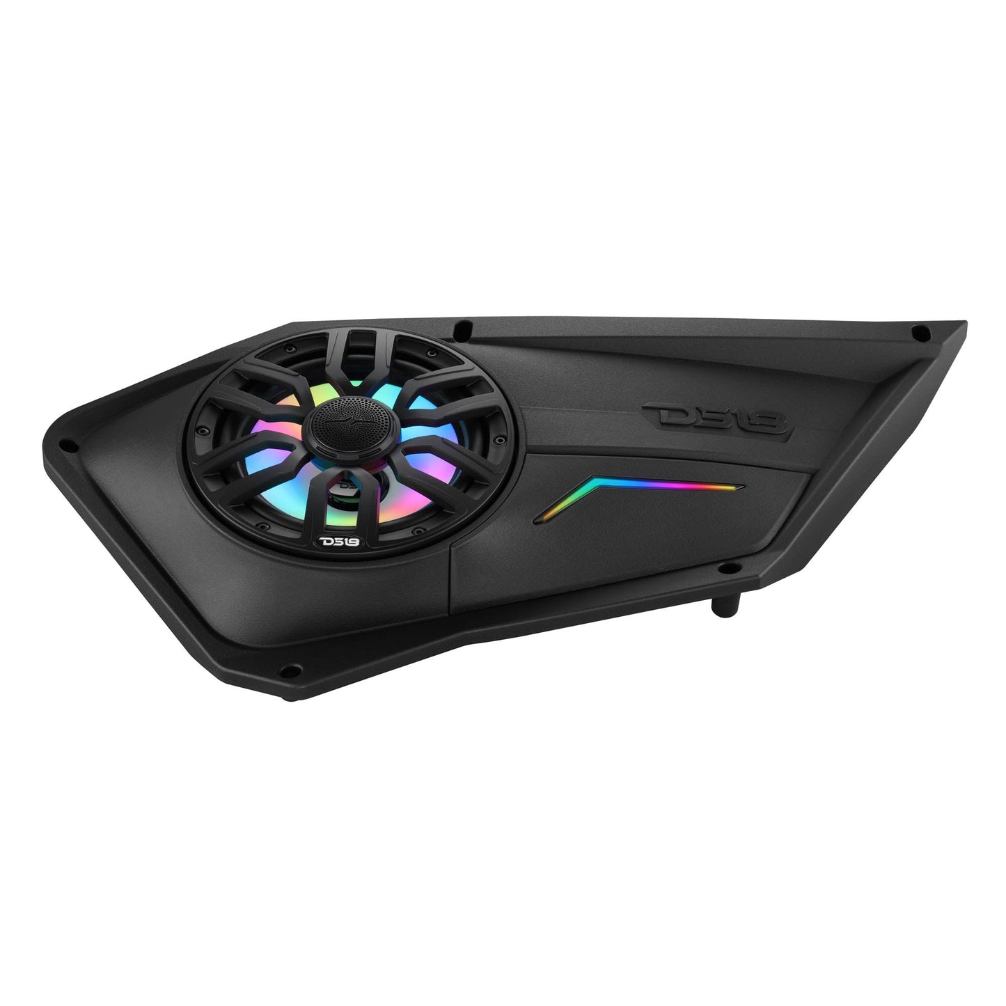 Polaris RZR Front Door Panels Loaded with NXL-IQ/BK 8" Coaxial Speakers.