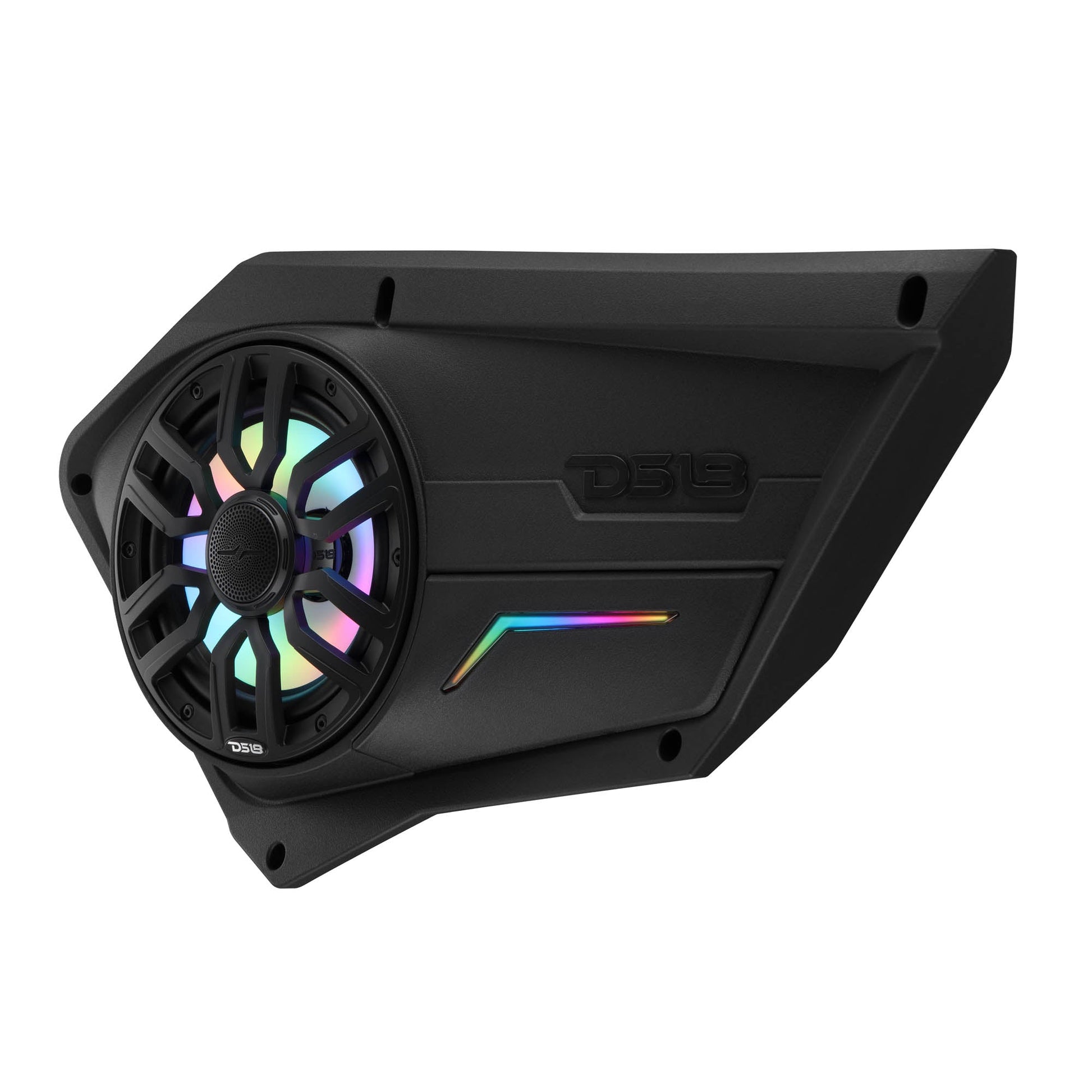 Polaris RZR Front Door Panels Loaded with NXL-IQ/BK 8" Coaxial Speakers.