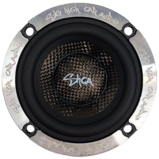 Sky High Car Audio SH-25FE 2.5" Loudspeaker with Carbon Fiber Cone (Pair - Audio Sellerz