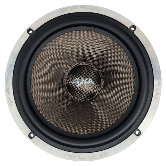 Sky High Car Audio SH-8FE 8" Mid Woofer Pair w/ Carbon Fiber Cone.