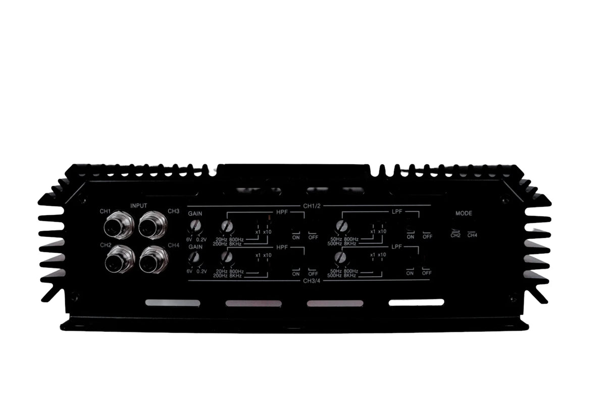 Ruthless Audio 1500.4 – 4-Channel 1500W Full-Range Car Audio Amplifier - Sold by Audio Sellerz