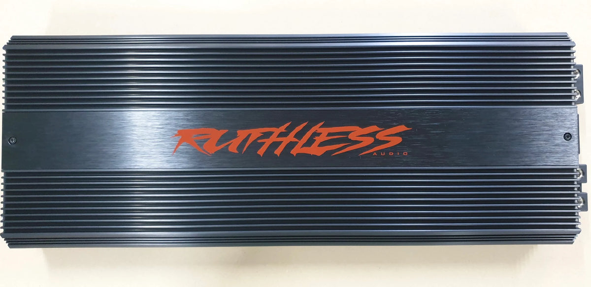 Ruthless Audio 4500.1 – 4500W Monoblock Competition Car Audio Amplifier - Sold by Audio Sellerz
