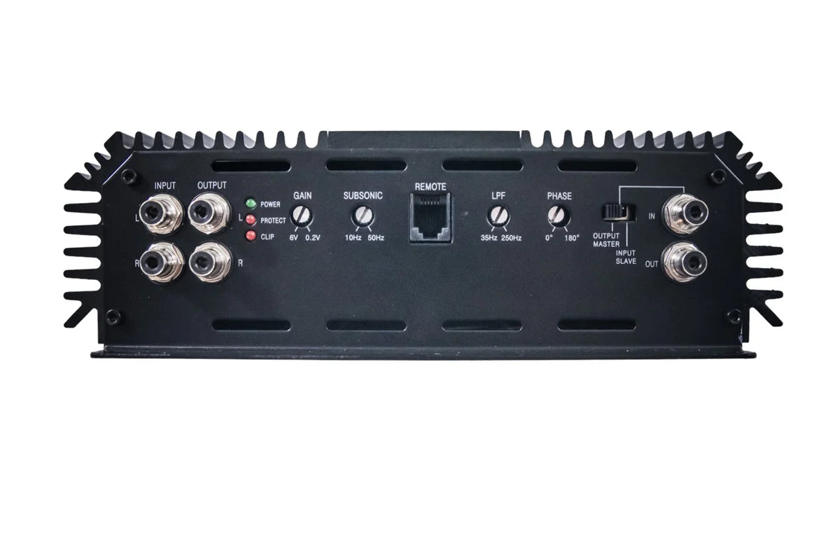 Ruthless Audio 4500.1 – 4500W Monoblock Competition Car Audio Amplifier - Sold by Audio Sellerz