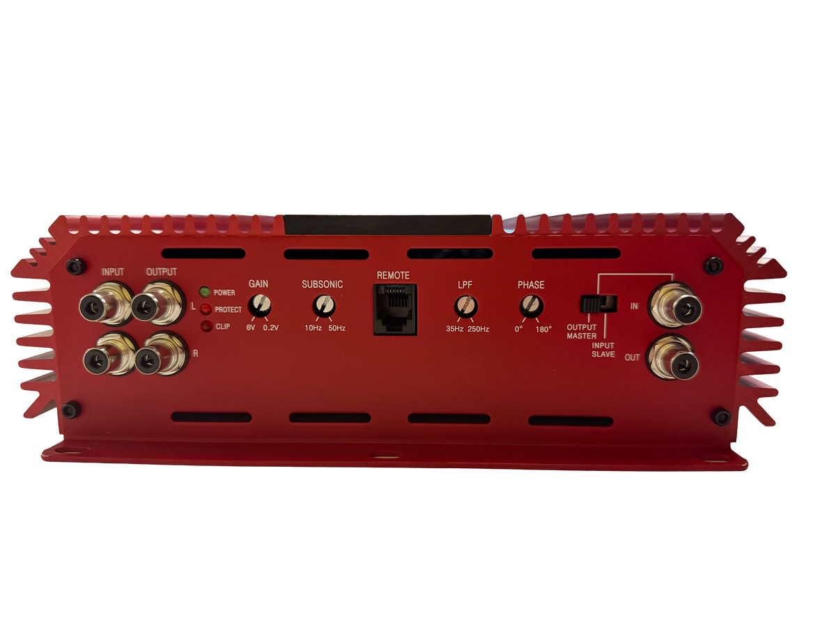 Ruthless Audio 4500.1 – 4500W Monoblock Competition Car Audio Amplifier