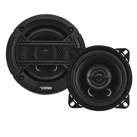 SELECT 4” 2-Way Coaxial Speaker with Grille | 40W RMS 4-Ohm.